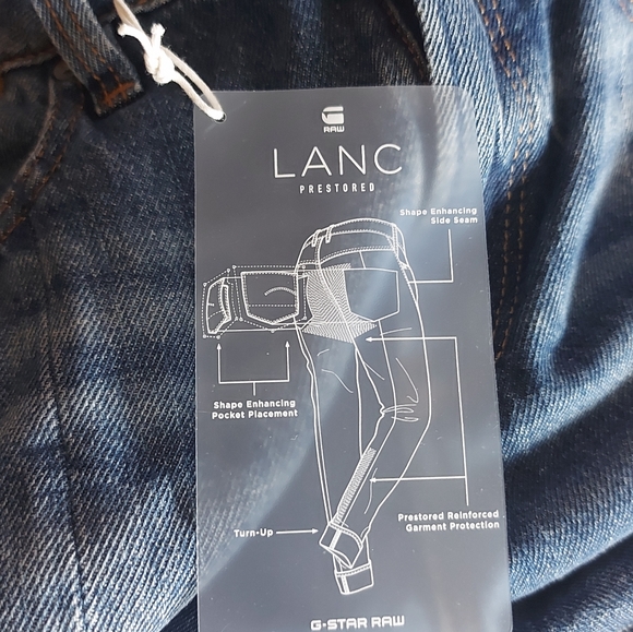 Nwt G-STAR RAW | lanc 3d high waist straight - Picture 9 of 12